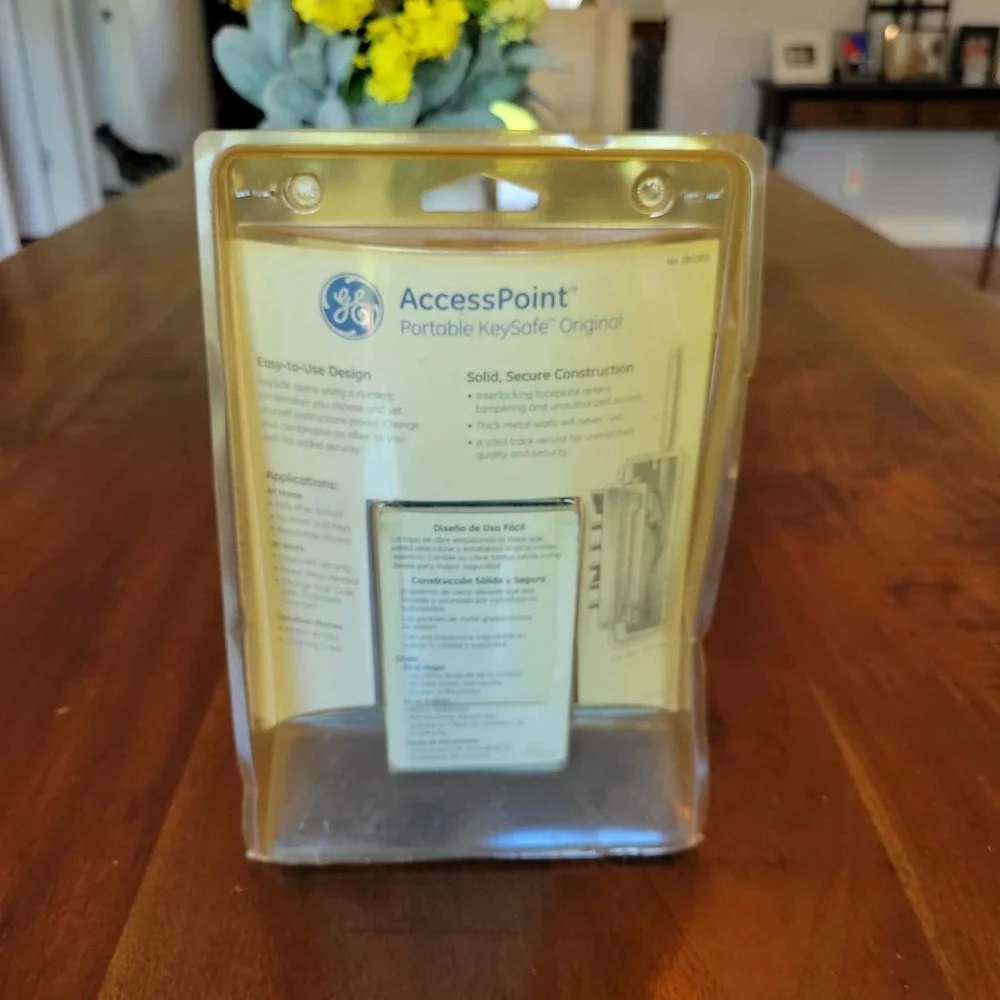 GE AccessPoint Portable Keysafe‎ Numeric Pushbutton Key Safe NEW